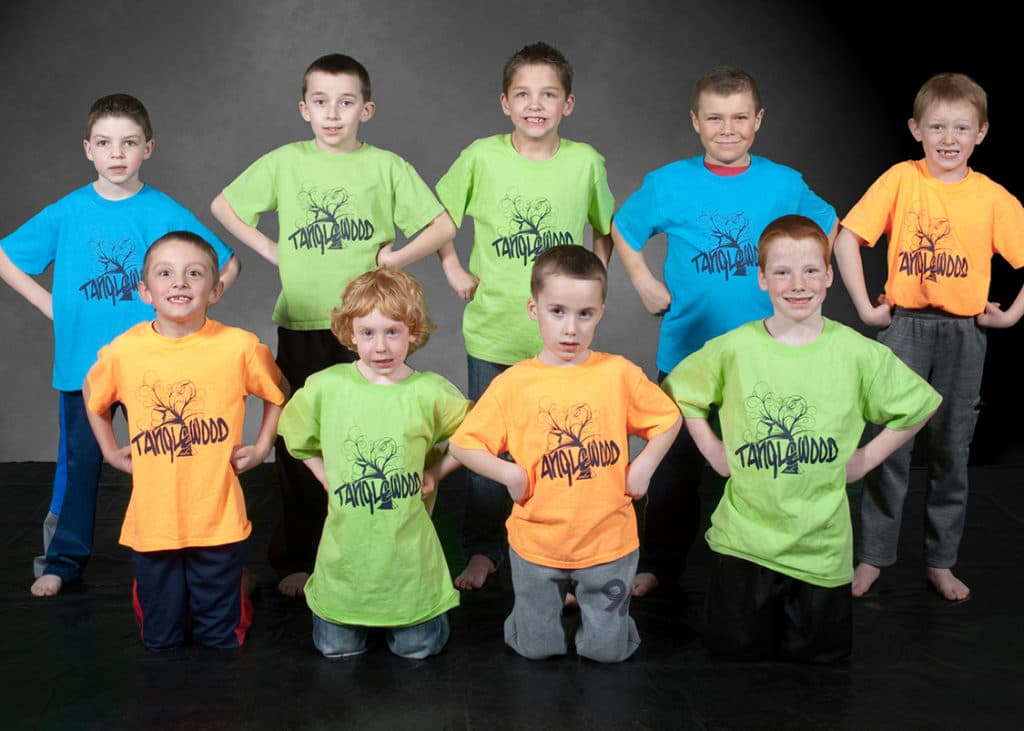 Boys dance and movement class